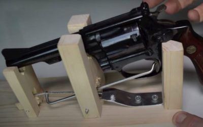 Mousetrap From 1882 Uses Handgun to Dispatch Problem Rodents