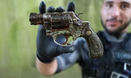 River Treasure Hunter Finds a Handgun in a Georgia Canal