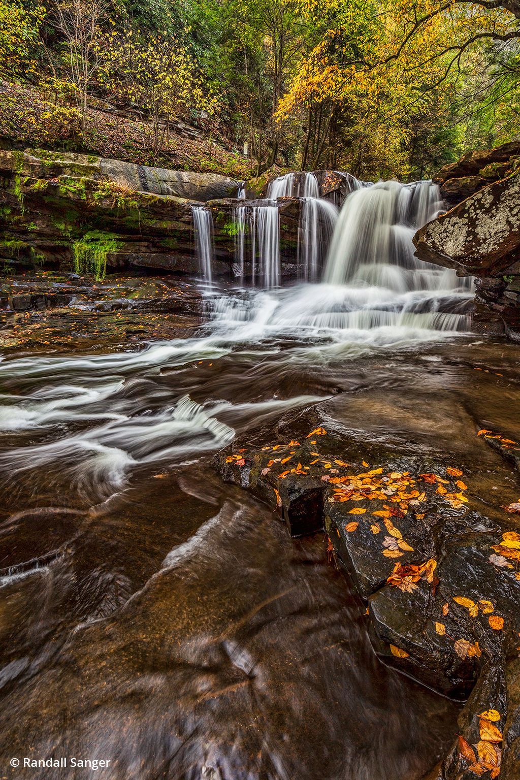 Image of Dunloup Creek Falls in New River Gorge
