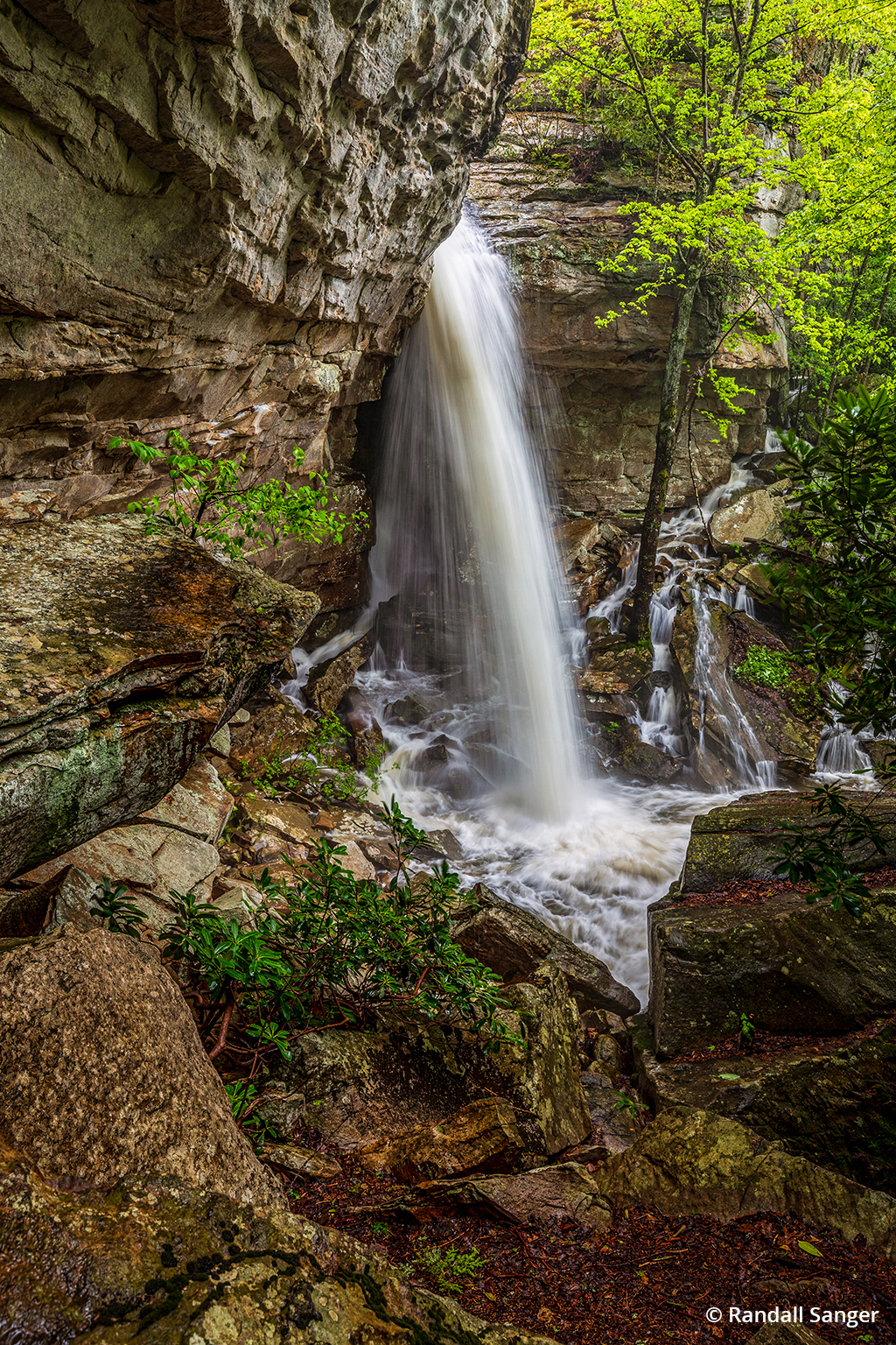 Image of Upper Fern Creek Falls in New River Gorge