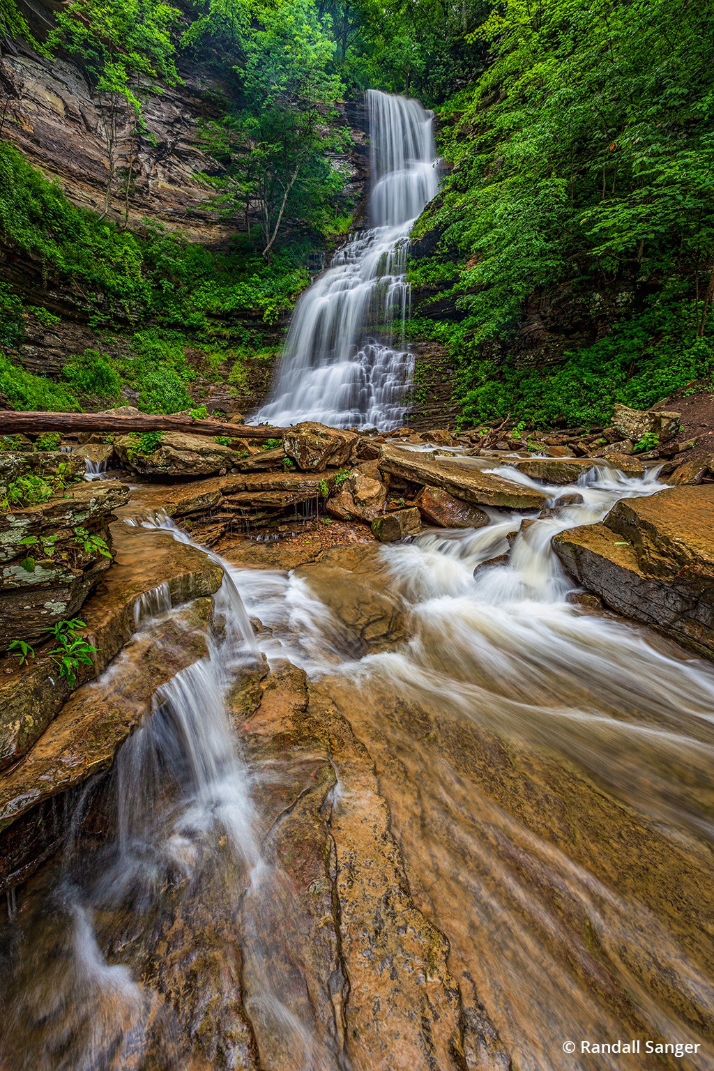 Cathedral Falls in New River Gorge