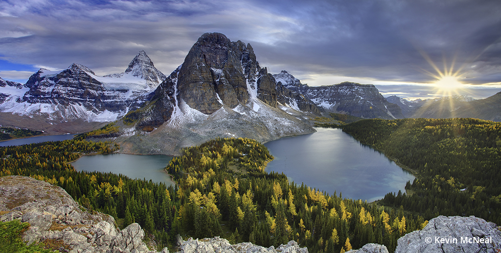 Fall photography at Mount Assiniboine