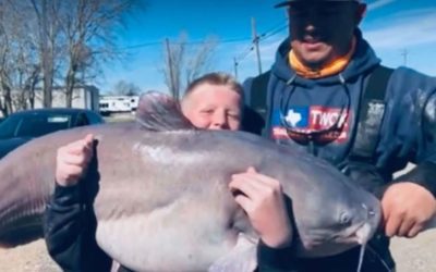 Looking Back on the 13-Year-Old Who Landed a 67-Pound Blue Catfish in Texas