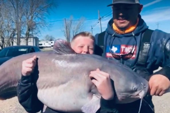 Looking Back on the 13-Year-Old Who Landed a 67-Pound Blue Catfish in Texas