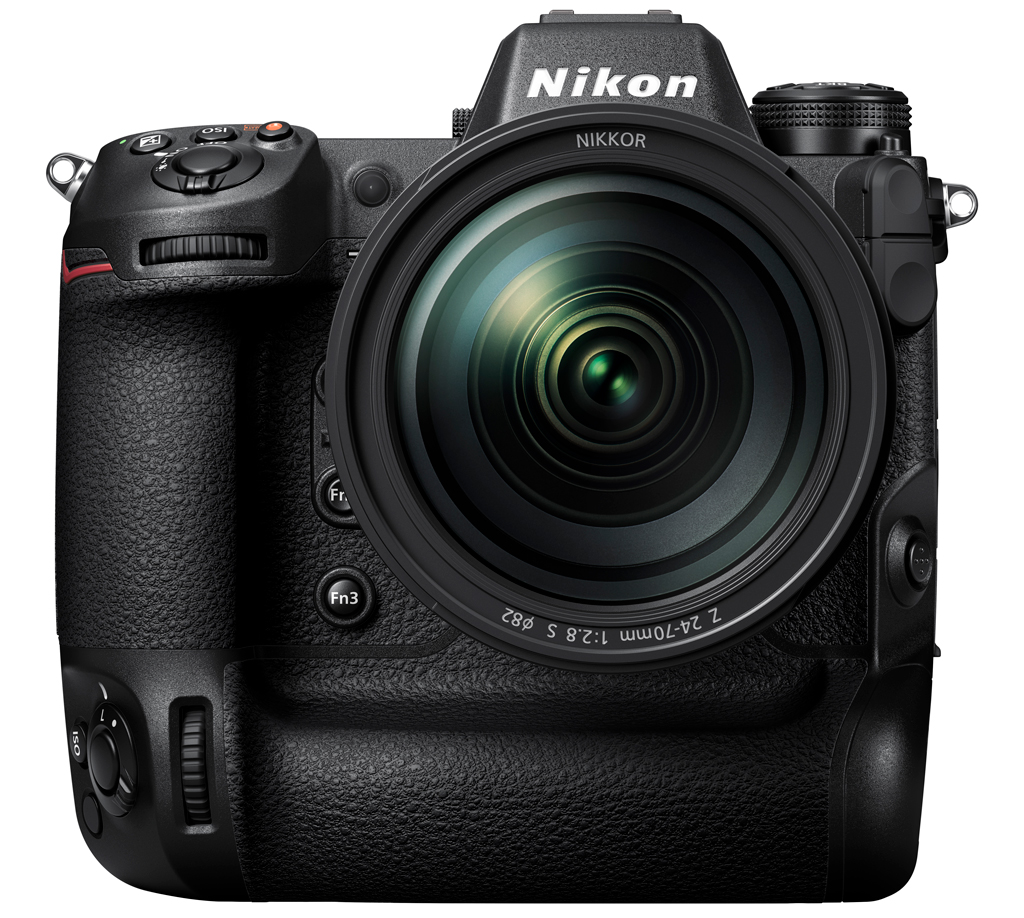 Image of the front of the Nikon Z 9