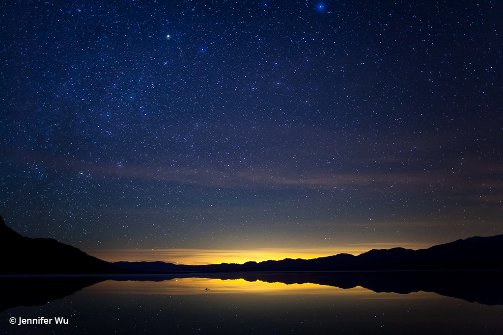 Night sky photo taken in Death Valley National Park.