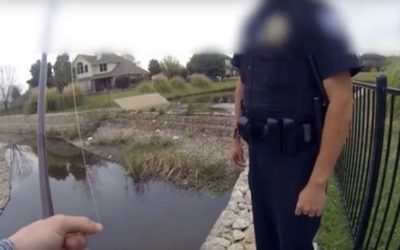 Woman Calls the Cops On an Angler for Trespassing, But He’s Actually Well Within His Rights