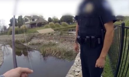 Woman Calls the Cops On an Angler for Trespassing, But He’s Actually Well Within His Rights