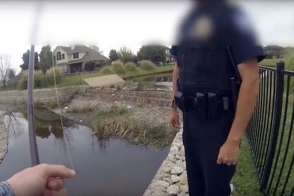 Woman Calls the Cops On an Angler for Trespassing, But He’s Actually Well Within His Rights