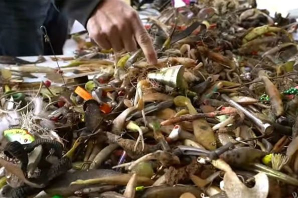 Here’s What a Year’s Worth of Trash Cleaned Out of River Looks Like