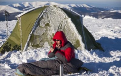 Stay Warm on a Cold Night With an Electric Heated Sleeping Bag