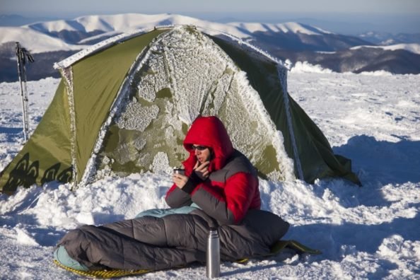 Stay Warm on a Cold Night With an Electric Heated Sleeping Bag