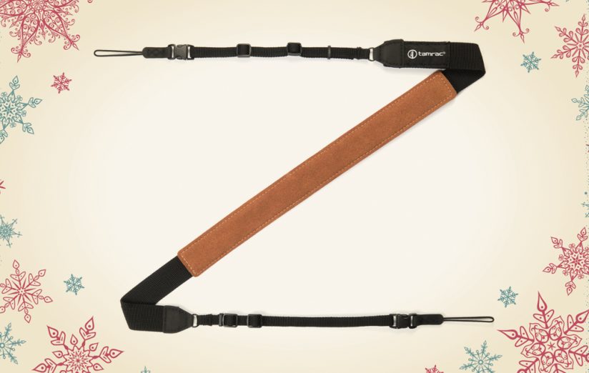 Image of the Tamrac Quick Release Suede Microfiber Shoulder Strap