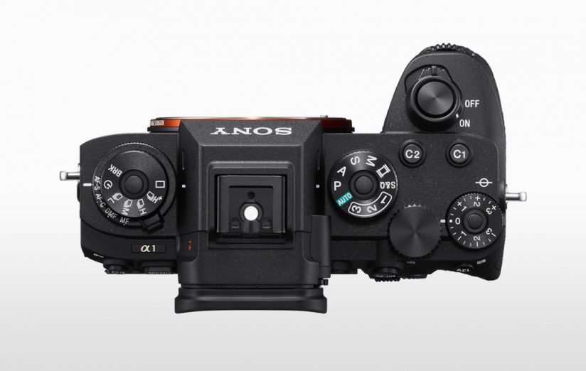 Image of the top of the Sony a1