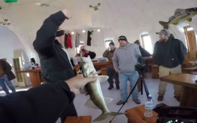 You Can Ice Fish at This Bar on Lake of the Woods in Minnesota!