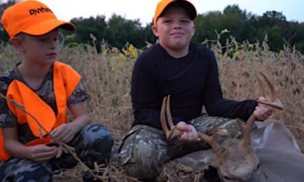 Youth Hunter Bags Nice Michigan Buck With Perfect Shot From a .350 Legend