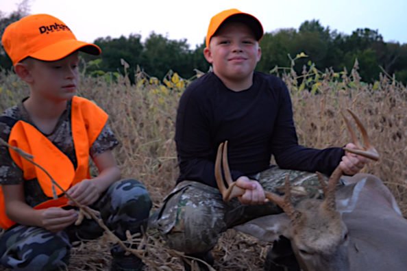 Youth Hunter Bags Nice Michigan Buck With Perfect Shot From a .350 Legend