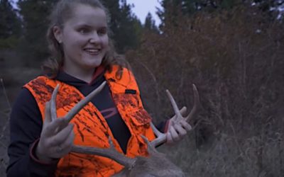 Blind Hunter Harvests Dandy Buck For Her First Deer Ever