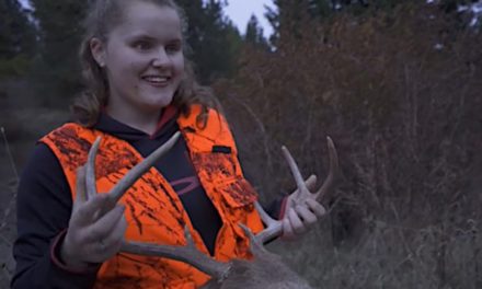 Blind Hunter Harvests Dandy Buck For Her First Deer Ever