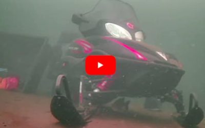 Ice Fisherman’s Snowmobile Gets Recovered From Lake Bottom After 30 Days and It Still Works