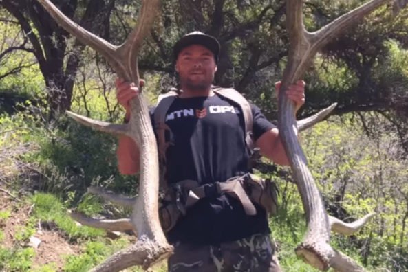 Shed Hunter Finds Massive Matching Set of Elk Antlers