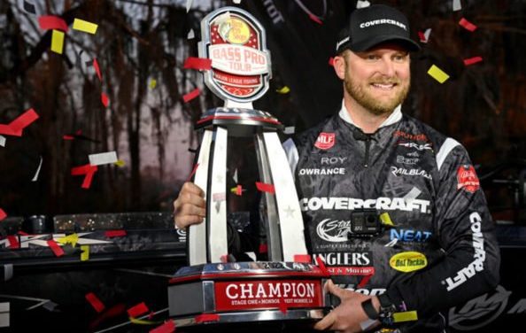 Bradley Roy Claims First Title at Stage One of MLF Bass Pro Tour