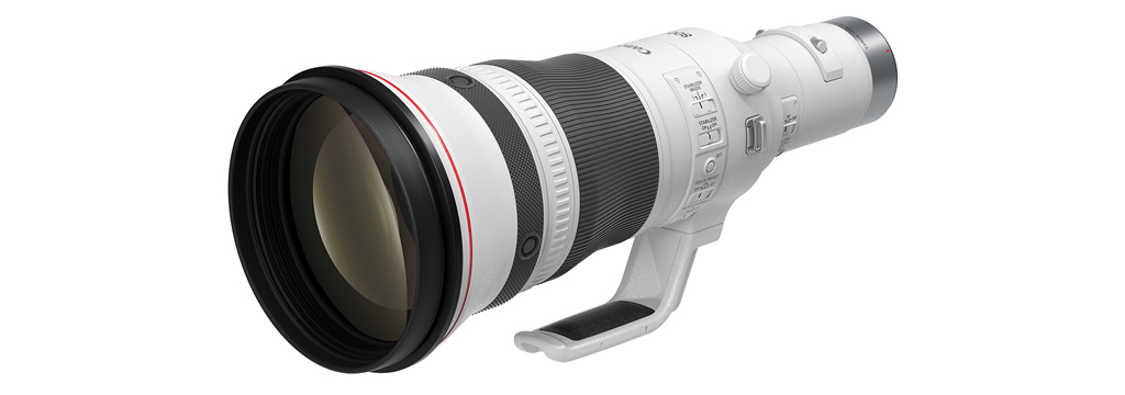 Image of the RF800mm F5.6 L IS USM lens.