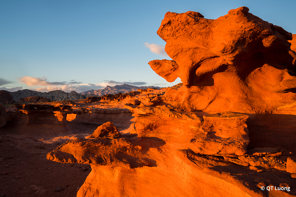 Photograph of Little Finland, Gold Butte National Monument.