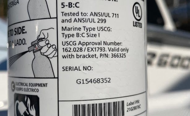 New U.S. Coast Guard Fire Extinguisher Regulation Effective April 20