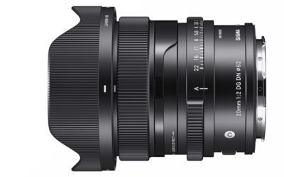 Sigma Introduces New I Series 20mm Prime