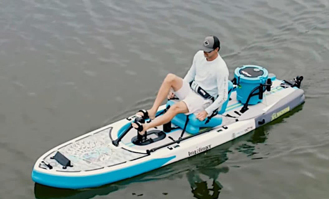 BOTE Introduces New Rackham Aero Inflatable Paddleboard with Pedal Drive System