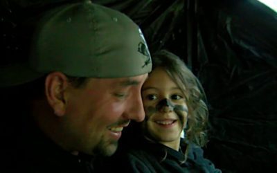 Father and 5-Year-Old Daughter Share Emotional Moment Over Her First Turkey