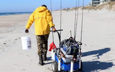 Beach Fishing Carts that Make Hauling Gear to the Surf Easy