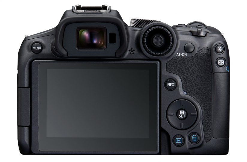 Canon EOS R7 back