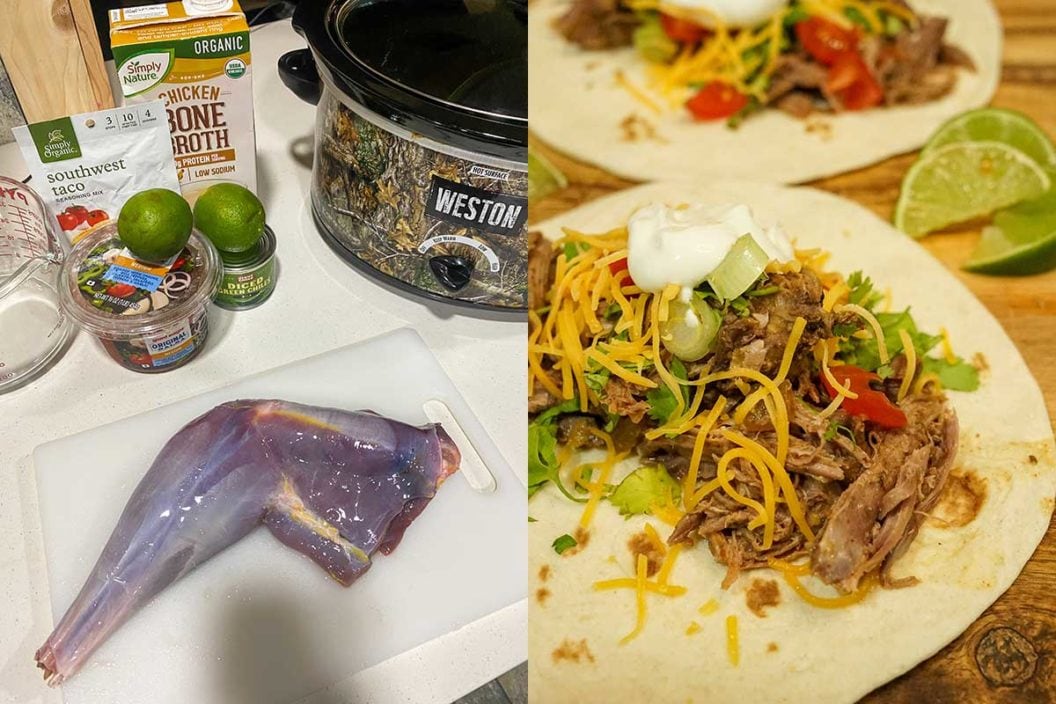 wild turkey leg taco recipe