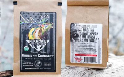 New Boone & Crockett Club Elkhorn Coffee Roast Pitching in for Conservation