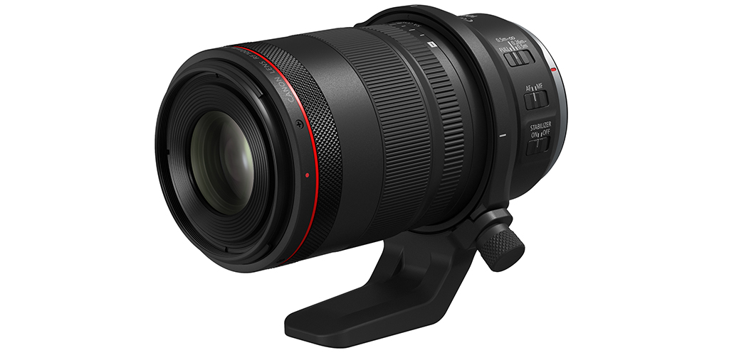 Photo of the Canon RF100mm Macro lens