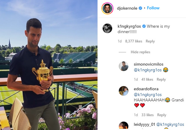 Djokovic Hints on US Open: Dinner on Me in NYC