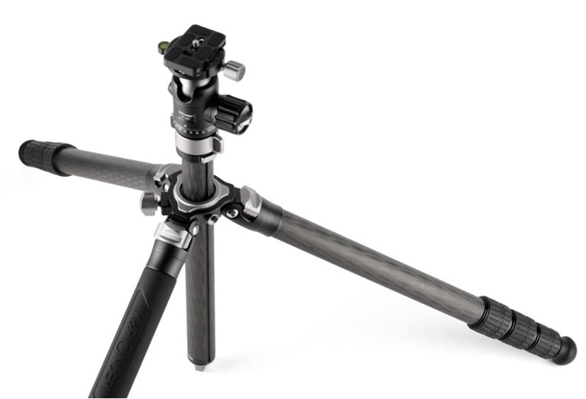 Photo of a tripod illustrating variable leg angles