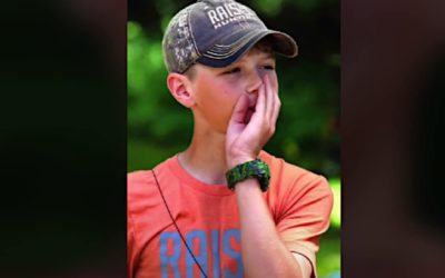 Young Hunter Demonstrates Impressive Turkey Calling Skills Using Only His Voice