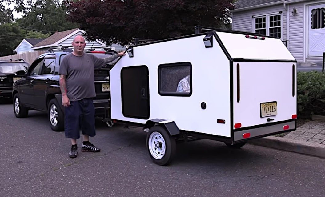 Homemade Tear Drop Camper Proves You Can Go Camping Cheaply