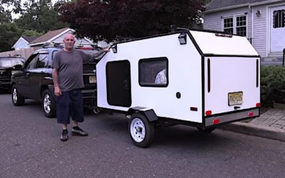 Homemade Tear Drop Camper Proves You Can Go Camping Cheaply