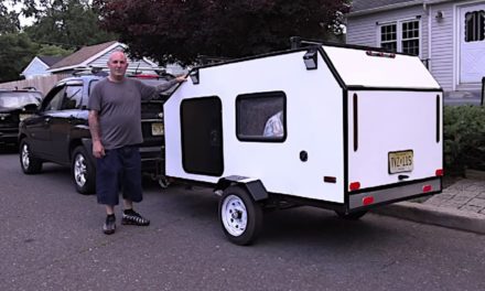Homemade Tear Drop Camper Proves You Can Go Camping Cheaply