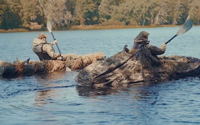 Proper Kayak Concealment Will Help You Limit Out More While Duck Hunting