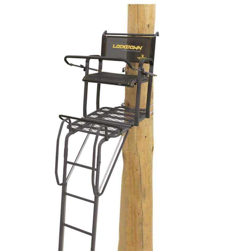 Lockdown ladder treestand