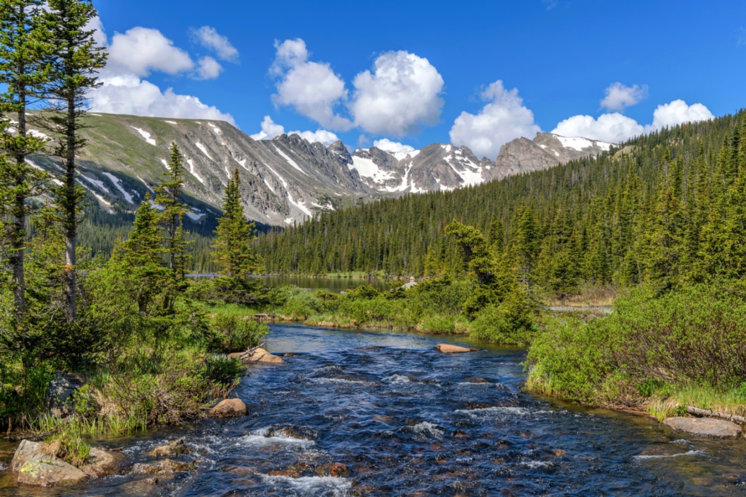 Spring Mountain Creek - South Saint Vrain Creek at Long Lake