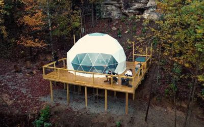 You Can Spend a Weekend Off the Grid in a Luxury Geodesic Dome