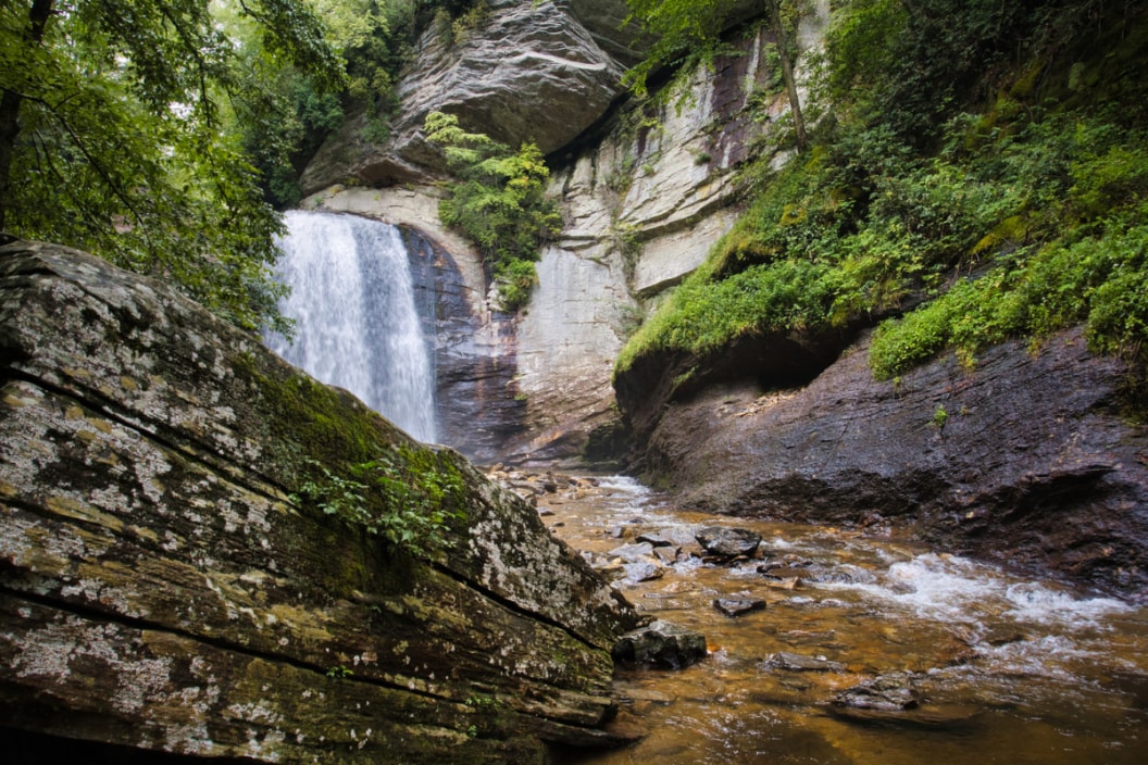 waterfall at north carolina