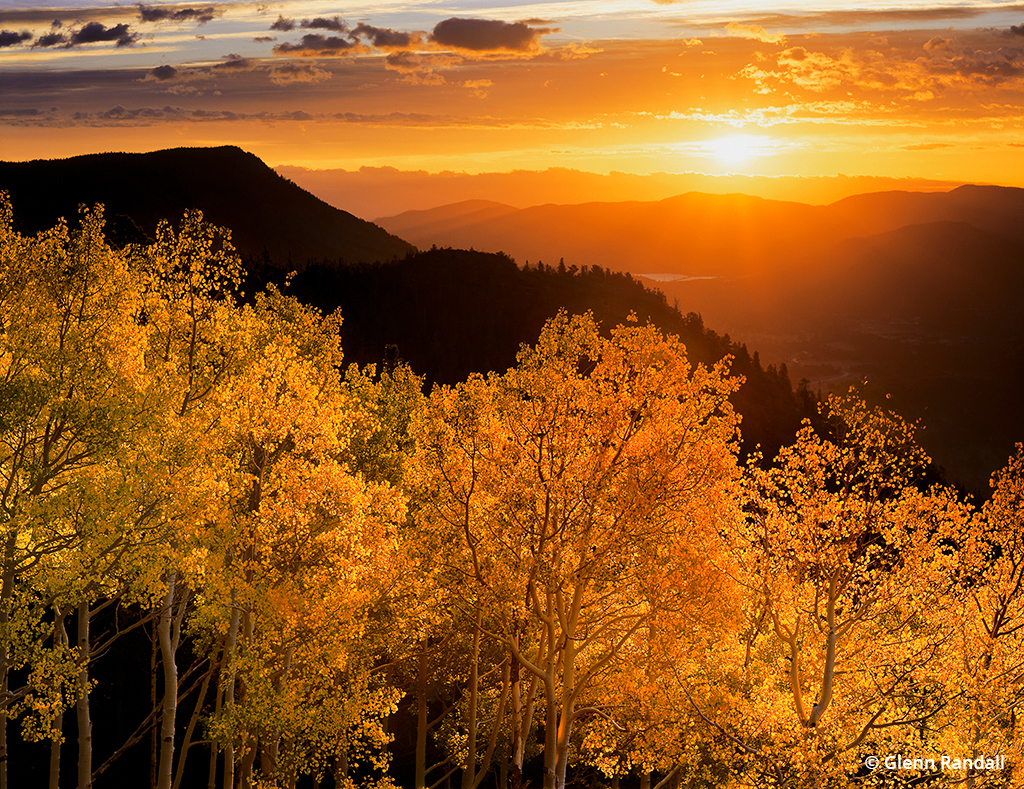 Fall photo taken in Rocky Mountain National Park, Colorado