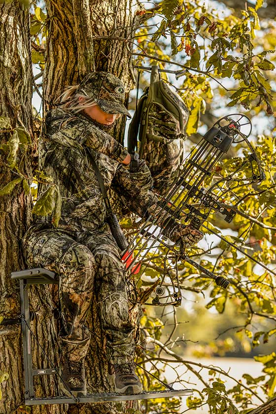 comfortable treestand